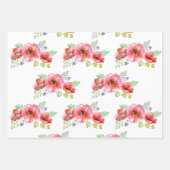 Papierverzameling papier voor whimsical-papoppy-ov inpakpapier vel (Voorkant 2)