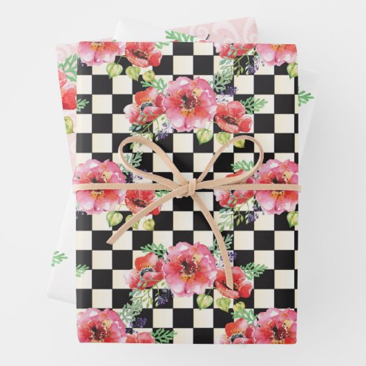 Papierverzameling papier voor whimsical-papoppy-ov inpakpapier vel (In situ)