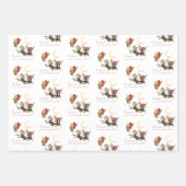 Papierverzameling voor feiale vrienden inpakpapier vel (Voorkant 2)