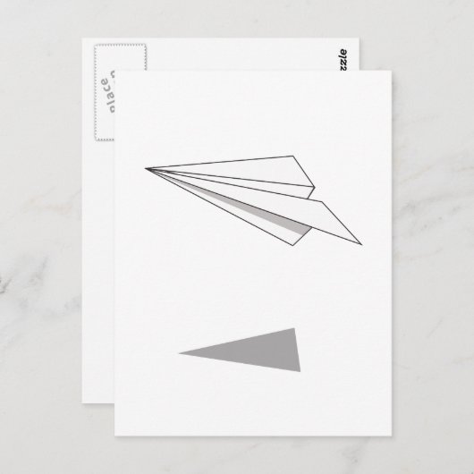 Papiervlak Briefkaart (Voorkant / Achterkant)