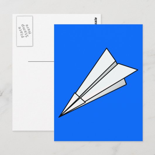 Papiervlak Briefkaart (Voorkant / Achterkant)