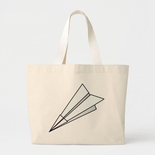 Papiervlak Grote Tote Bag (Voorkant)