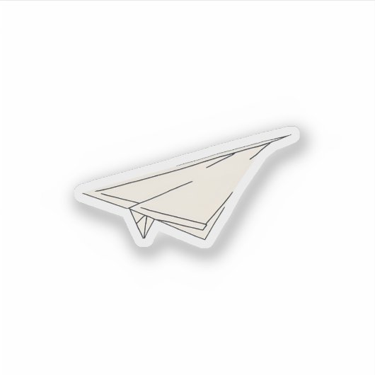 Papiervlak Sticker (Voorkant)