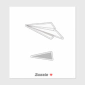 Papiervlak Sticker (Vel)