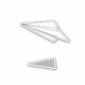 Papiervlak Sticker (Voorkant)