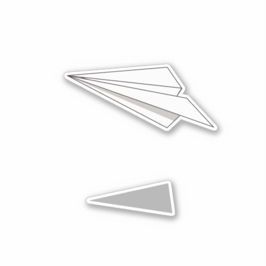 Papiervlak Sticker (Voorkant)