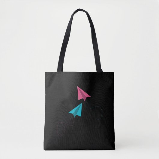 Papiervlakken Tote Bag (Voorkant)