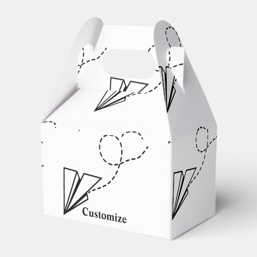 Papiervlakte die Thunder_Cove vliegt Bedankdoosjes (Voorkant Zijde)