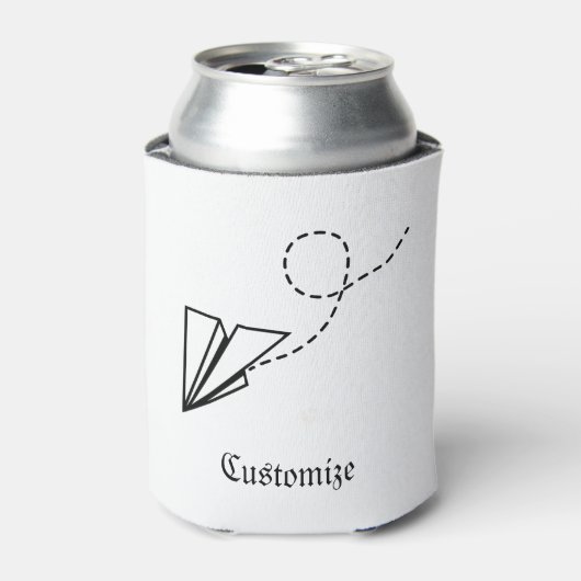 Papiervlakte die Thunder_Cove vliegt Blikjeskoeler (Blikje Voorkant)