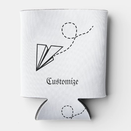 Papiervlakte die Thunder_Cove vliegt Blikjeskoeler (Voorkant)