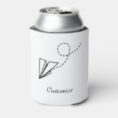 Papiervlakte die Thunder_Cove vliegt Blikjeskoeler (Blikje Achterkant)