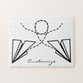 Papiervlakte die Thunder_Cove vliegt Legpuzzel (Horizontaal)