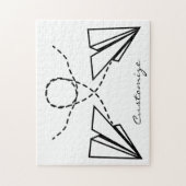 Papiervlakte die Thunder_Cove vliegt Legpuzzel (Verticaal)