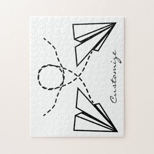 Papiervlakte die Thunder_Cove vliegt Legpuzzel (Verticaal)