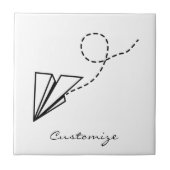 Papiervlakte die Thunder_Cove vliegt Tegeltje (Voorkant)