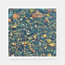 papierwaren, partijbenodigdheden,  kleine bubbels servet