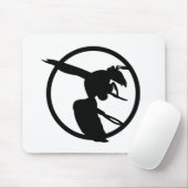 Papierwasp Logo Mousepad Muismat (Met muis)