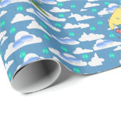 Papierwolken verpakken cadeaupapier (Rol Hoek)