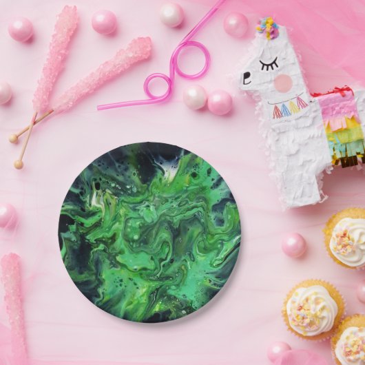 Papierzak. Abstract patroon. Anetka. Papieren Bordje (Feest)