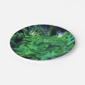 Papierzak. Abstract patroon. Anetka. Papieren Bordje (Gekanteld)