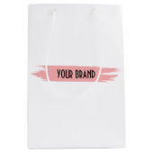 Papierzak, Gift Bag, Shopping Bag Medium Cadeauzakje (Voorkant)