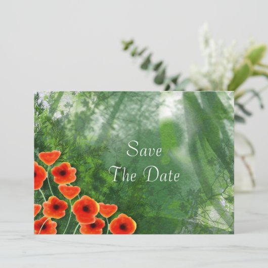 Papies sparen de datum save the date (Staand voorkant)