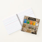 Papila Collection Spiral Notebook – 8.5" × 8.5" Notitieboek (Binnen)