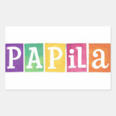 Papila Logo Sticker (Voorkant)
