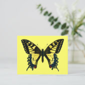 Papilio machaon briefkaart (Staand voorkant)