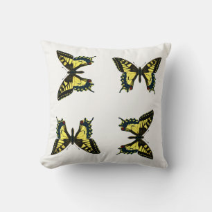 Papilio machaon - Old World Swallowtail Butterfly Kussen