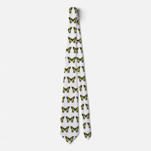 Papilio machaon - Old World Swallowtail Butterfly Stropdas