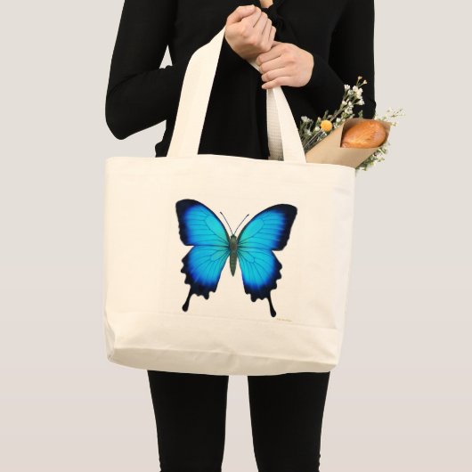 Papilio Ulysses Butterfly Bag Grote Tote Bag (Voorkant (product))
