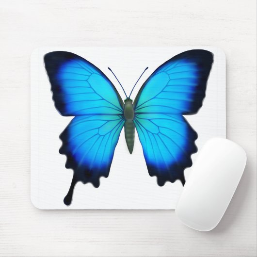 Papilio Ulysses Butterfly Mousepad Muismat (Met muis)