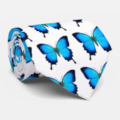 Papilio Ulysses Butterfly Stropdas (Opgerold)