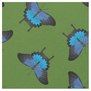 Papilio Ulysses Swallowtail Butterflies Butterfly Stof