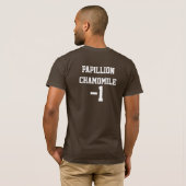 Papillion Chamomile T-Shirt met tekst (Achterkant volledig)