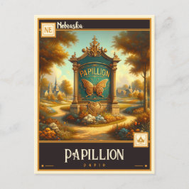 Papillion, Nebraska |  Briefkaart