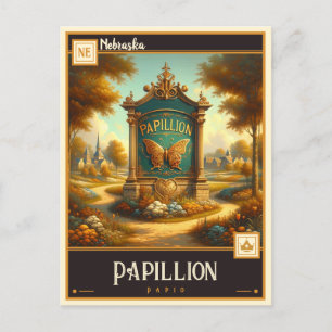 Papillion, Nebraska    Briefkaart