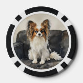 Papillion Poker Chips (Achterkant)