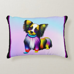Papillion Pop Art Pastel Accent Kussen
