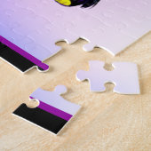 Papillion Pop Art Pastel Legpuzzel (Zijkant)