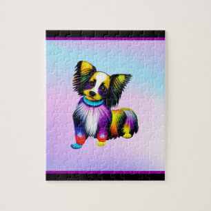 Papillion Pop Art Pastel Legpuzzel