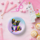 Papillion Pop Art Pastel Papieren Kommen (Feest)