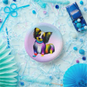 Papillion Pop Art Pastel Papieren Kommen (Feest)
