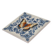 Papillon 2 tegeltje (Zijkant)