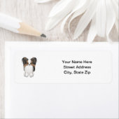 Papillon (afbeelding) etiket (Insitu)