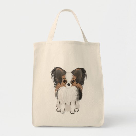 Papillon (afbeelding) tote bag (Voorkant)