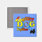 Papillon_Agility Gifts Magneet (Voorkant / Achterkant)