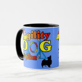 Papillon_Agility Gifts Mok (Voorkant links)