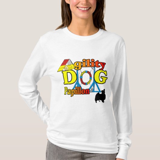 Papillon_Agility Gifts T-shirt (Voorkant)